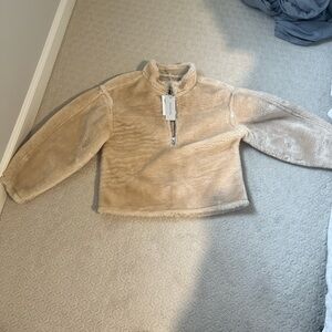 Jason Wu Tan Fleece Sweatshirt